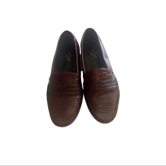 STUART MCGUIRE MADE IN ITALY RED LOAFERS - Picture 4 of 9